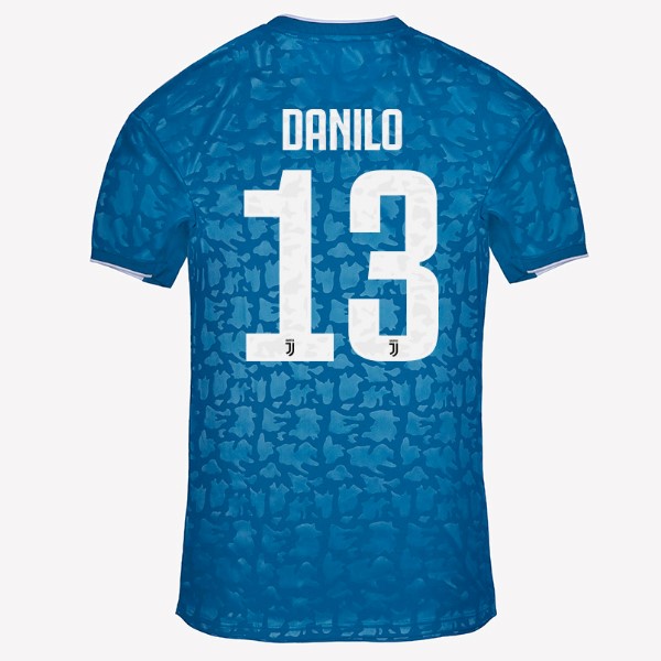 Camiseta Juventus NO.13 Danilo Tercera equipación 2019-2020 Azul